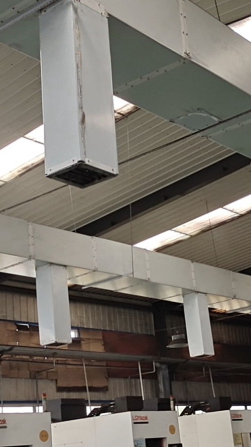 五金厂安装工业降温空调-湿帘冷风机